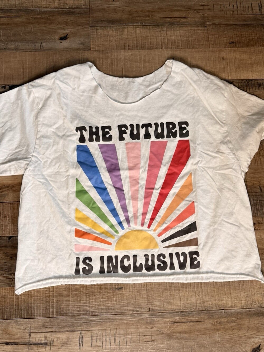 The Future Is Inclusive Shirt- Unbranded- Unknown Size See Pics